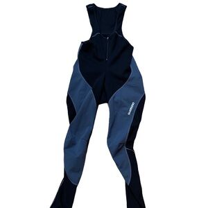 Shimano Women L Performance Cycling Windflex Bib Pants Long Tights Made Italy